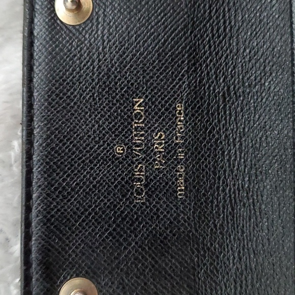 Louis Vuitton Denim Monogram Key Card Holder *HTF* - Picture 8 of 13